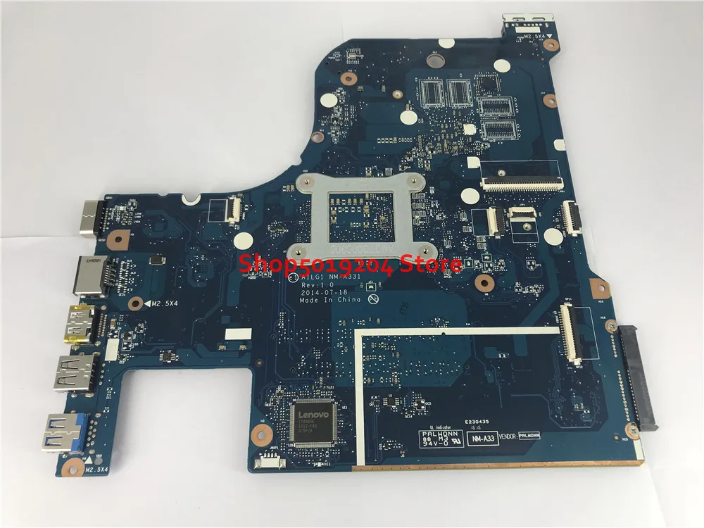 lower price  For Lenovo G70-80 B70-80 Z70-80 Laptop Motherboard AILG1 NM-A331 100% Fully Tested I3-4005U mainboa