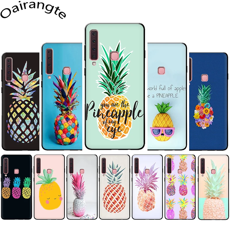 

Delicious fruit pineapple Soft Silicone Phone Case for Samsung A3 A5 A6 Plus A7 A8 A9 A10s 20s 30s 40s 50s 60 70 J6