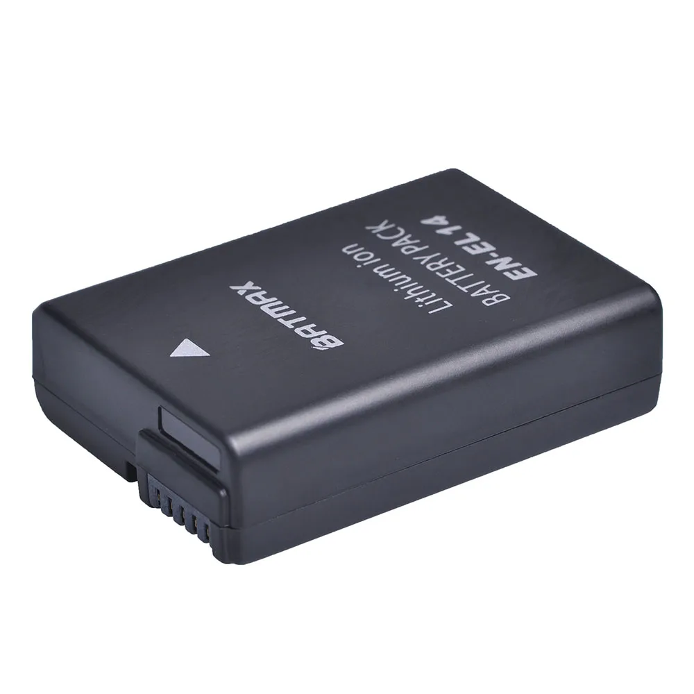 Online 1 Stück EN EL14 EN EL14a ENEL14 EL14 Batterie + LCD Ladegerät für Nikon P7800, P7100, D3400, D5500, D5300 D5200, D3200, D3300, D5100, D3100, Df.