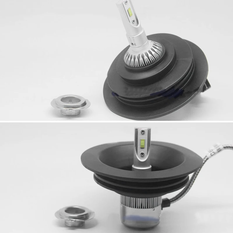 1 Pair Universal Headlight Dust Cover Cap 3.2cm For LED HID Xenon