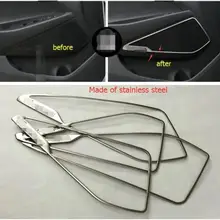 Lapetus боковой двери стерео динамик Аудио Громкий Динамик Звук рамка Крышка отделка 4 шт. для hyundai Tucson- нержавеющая сталь