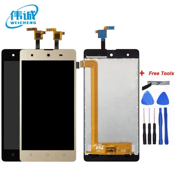 

WEICHENG For BQ BQS-5050 BQS5050 BQS 5050 Strike Selfie LCD Display+Touch Screen Digitizer Assembly Replacement Parts +Tools