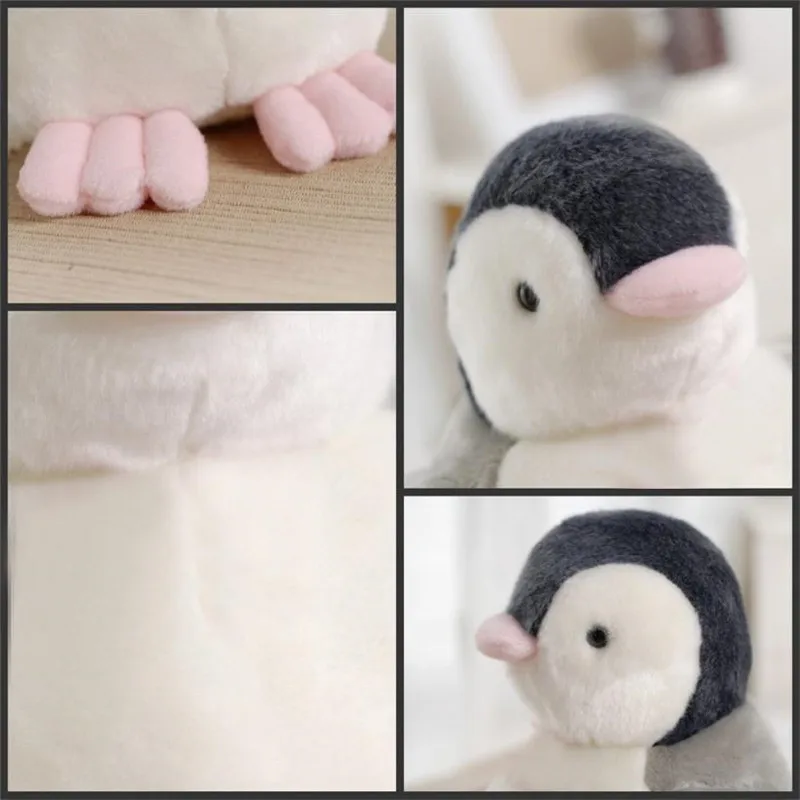 Desain Kartun Penguin Bayi Lembut Mewah Mainan Bernyanyi Boneka