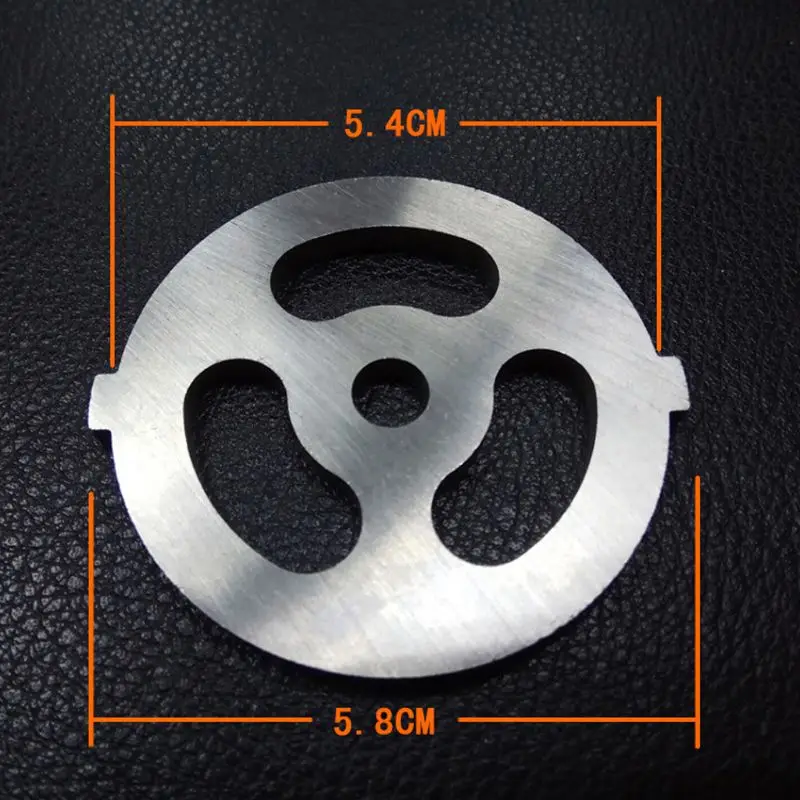 3mm/5mm/7mm/Sector/Large 3 holes Meat Grinder Plate Net Knife Meat Grinder Parts stainless Steel Meat Hole Plate 1PC 2019 hot 5