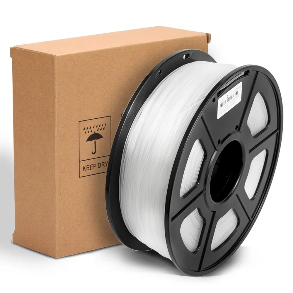 

SUNLU Transparent ABS 3d Printer Filament 100% No Bubbles Plastic ABS Printer Filament 1.75mm For 3d Drawing Tool 1kg With Spool