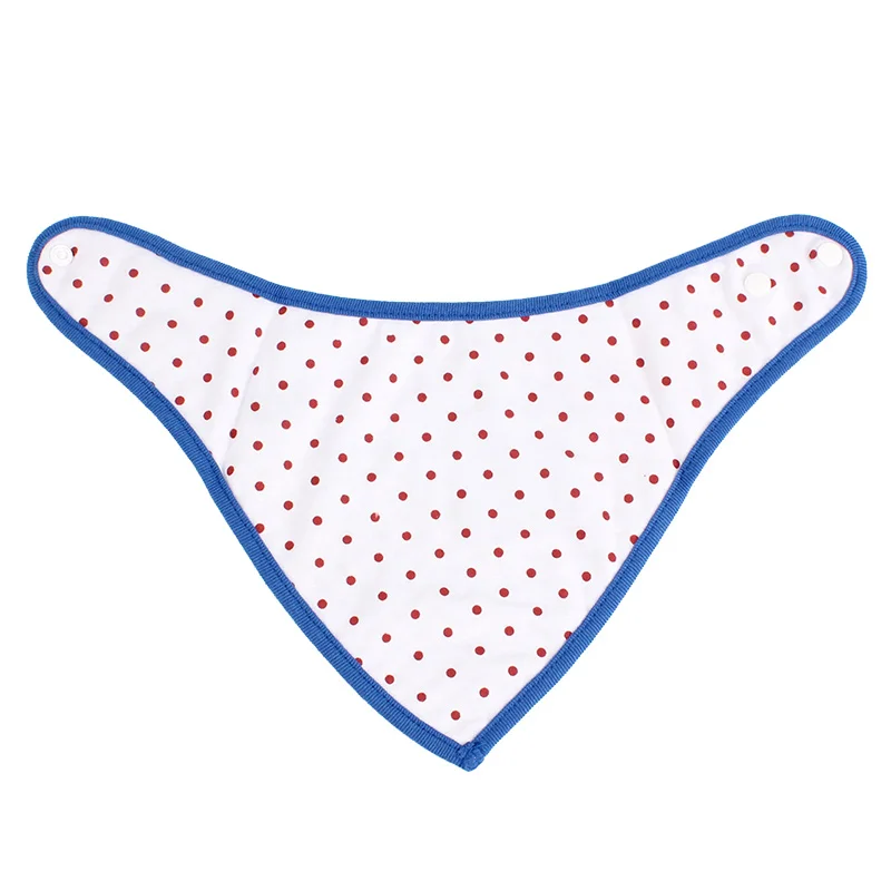 4PCS Baby Bibs Set Happy Cow Baby Bandana Drool Bibs Cartoon Pattern Saliva Towel Baby Bibs Cotton Both Sides Newborn Burp Cloth (1)