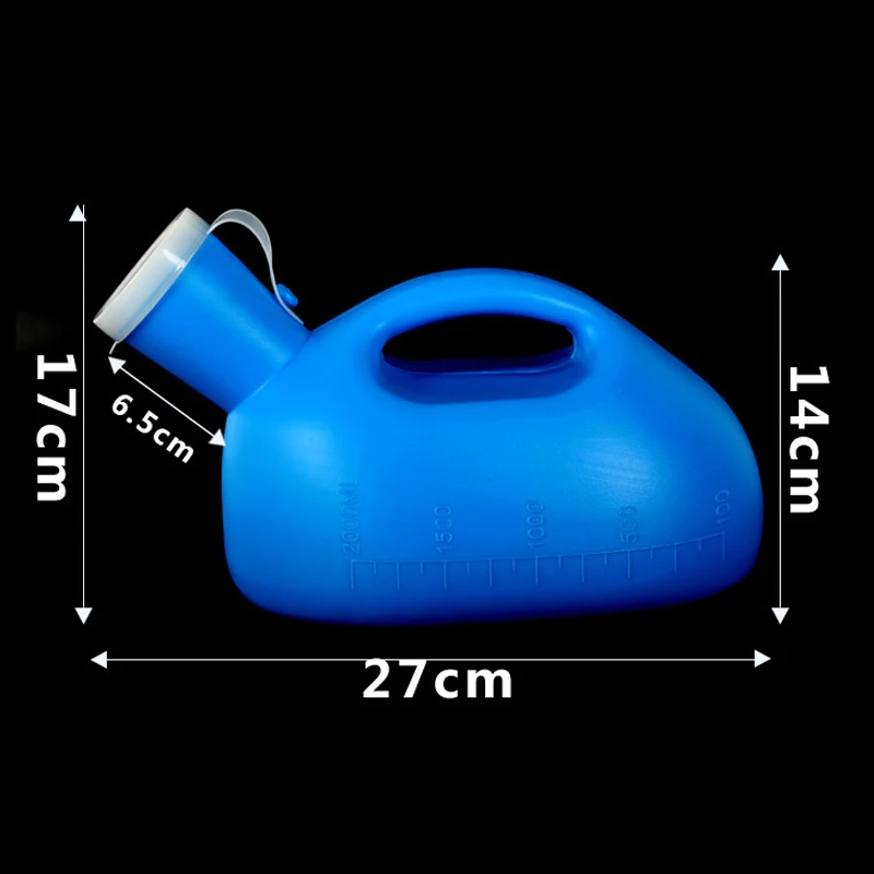 

Outdoor Urine Bottle Male Mens Pee Urinal Storage Camping Travel Using with Lid SN-Hot
