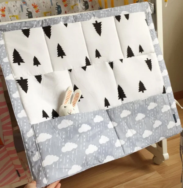Новая Брендовая детская кроватка комнаты Подвеска для детской сумки для хранения для дома Органайзер украшений Карманный шкаф сумка organiza - Цвет: style C