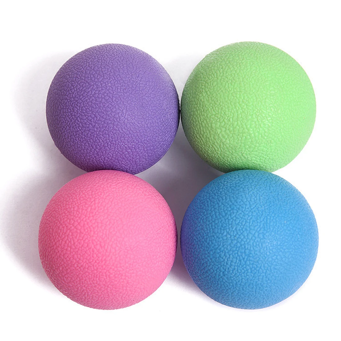 Массажные мячи для йоги мобильность Myofascial триггер точка релиз фитбол 4 цвета