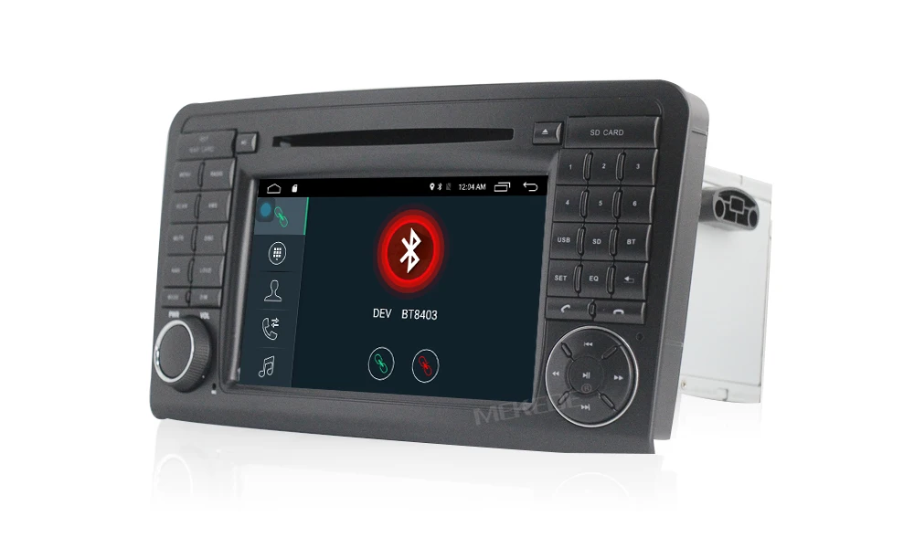 Discount HD Android 7.1 CAR DVD player For Mercedes Benz GL ML CLASS W164 ML350 ML500 X164 GL320 car GPS stereo radio RAM 2G ROM 16G 14