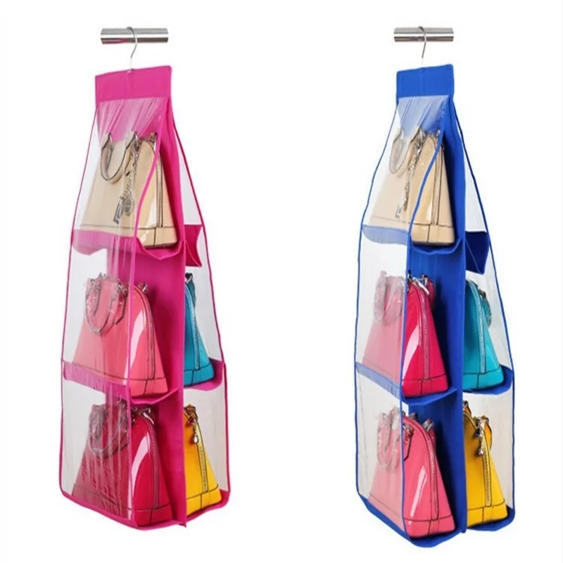 

Hoomall 1PC Hanging Shoe Storage Bag Home Gadgets Closet Rack Hangers Family Organizer Backpack Handbag Storage Bags