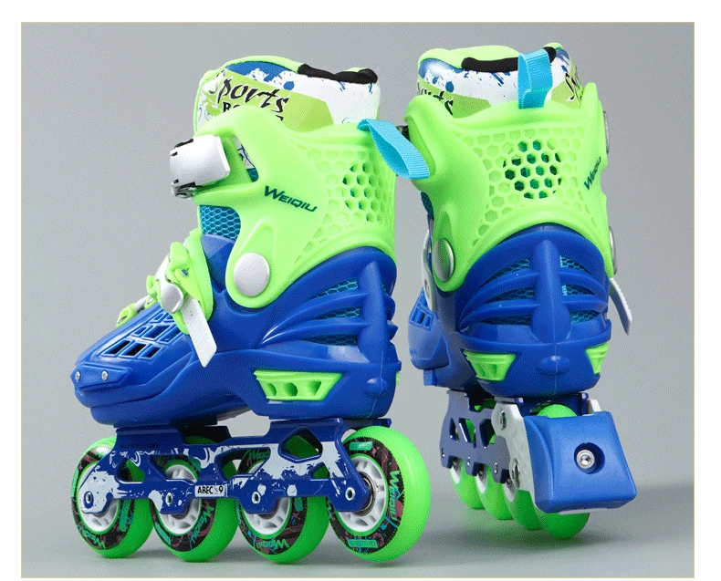 Adustable/дышащие детские удобные анти-абразивные обувь для скейтборда классические наборы Inline роликовые коньки, ботинки с siez S/M/L