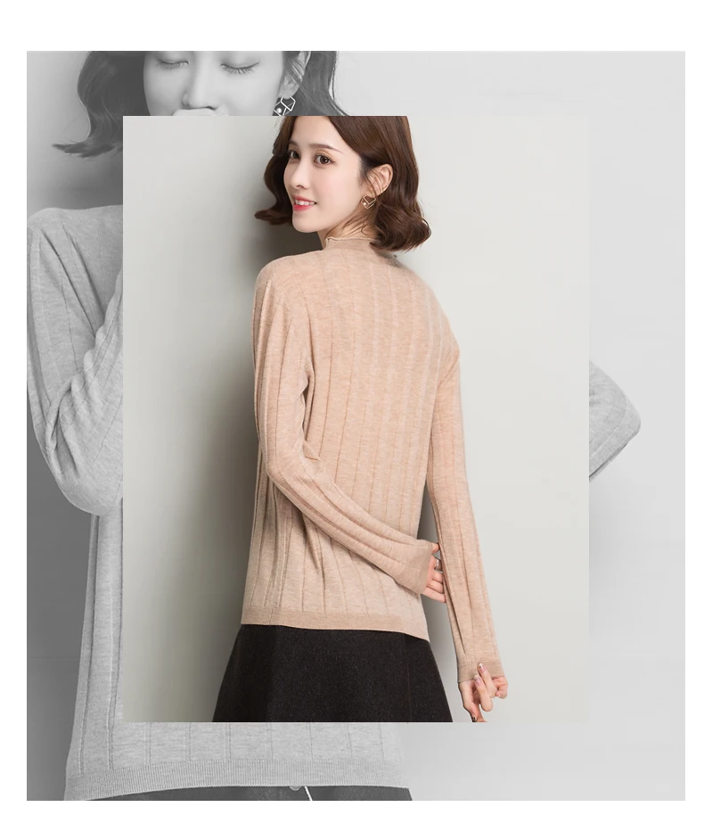 2XL шерстяной брендовый свитер осень-зима женский свитер однотонный короткий вязаный свитер Повседневный Джемпер Пуловер женский