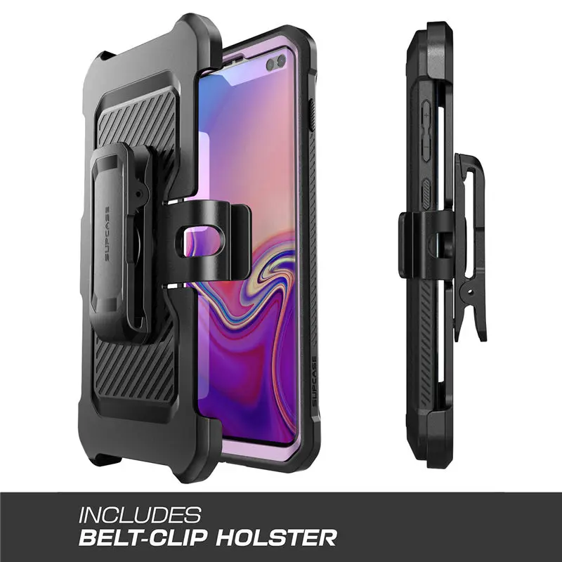 SUPCASE для samsung Galaxy S10 чехол 6,1 дюймов UB Pro всего тела прочный подставка чехол Чехол без встроенного Экран протектор