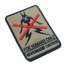 Заказной район 9 девять фильм нашивки вышитые для человека только тактические заплатки крюк боевой дух военный Байкер для пальто жилет