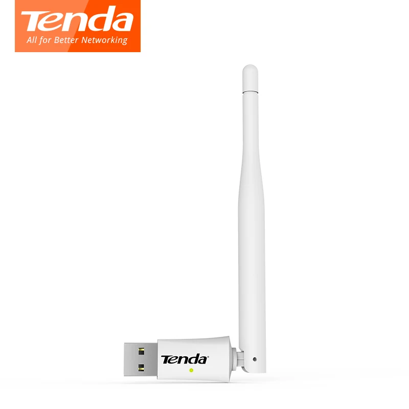 Tenda W311MA 150 Мбит/с Беспроводной USB адаптер сетевой карты WI FI приемник 2 4 ГГц рабочего