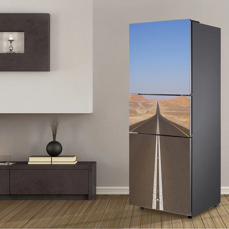  Fridge Door Stickers For Kitchen Living Room Refrigerator Decoration Home Decor (9)