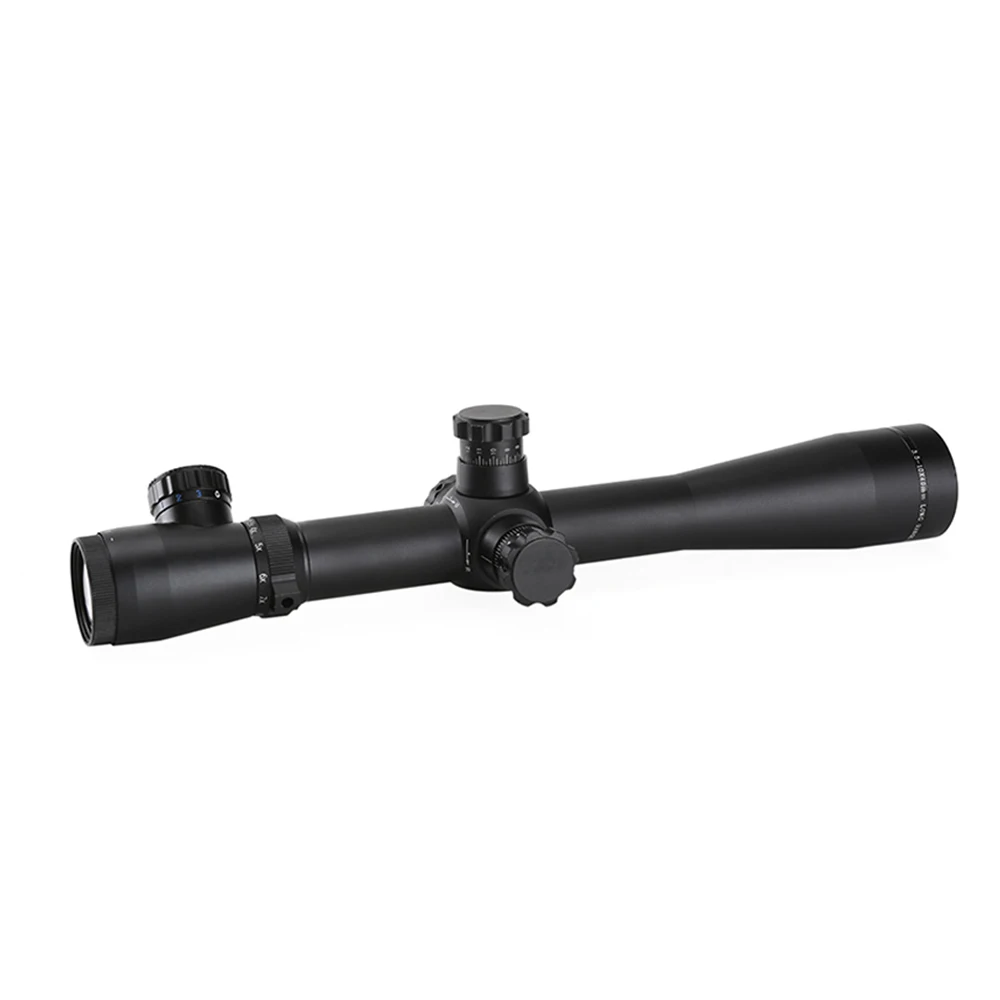 Tactical Scope M1 3.5-10X40E Rifle scope Military Optical Red and Green Illuminated Reticle Dot Sight Airsoft Scope for Hunting