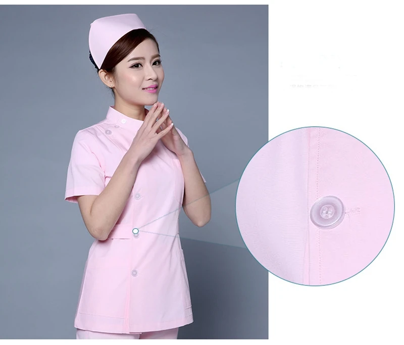 Новые поступления Для женщин летом больницы медицинский скраб наборы Модный дизайн тонкий стоматологические халаты больницы Красота