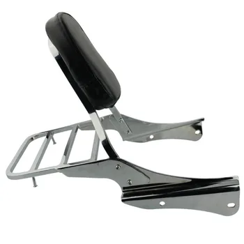

Backrest For Honda Shadow Spirit VT 750 2001-2005 2002 2003 2004 Motorcycle Passenger Rear Luggage Rack Support Saddlebag