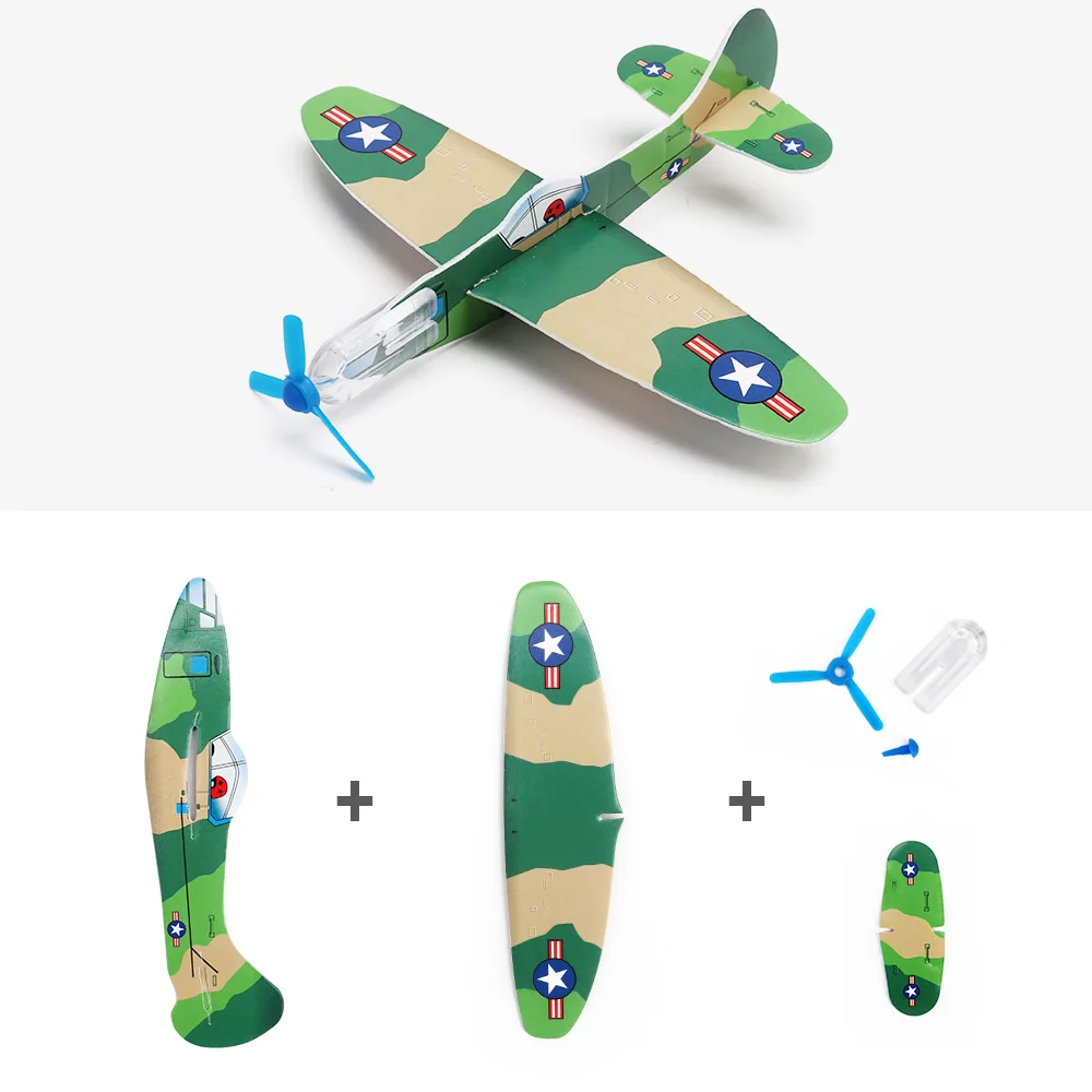 36 шт. DIY Летающий планер пенопластовые самолеты для детей мини бумажный самолет большой день рождения пользу Goody наполнители дети Pinata