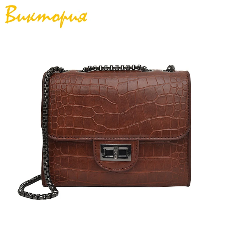 

CHARA'S brand womens Messenger Bags high quality PU Square Shoulder Bags Serpentine Cover Hasp Female/girl hand bags