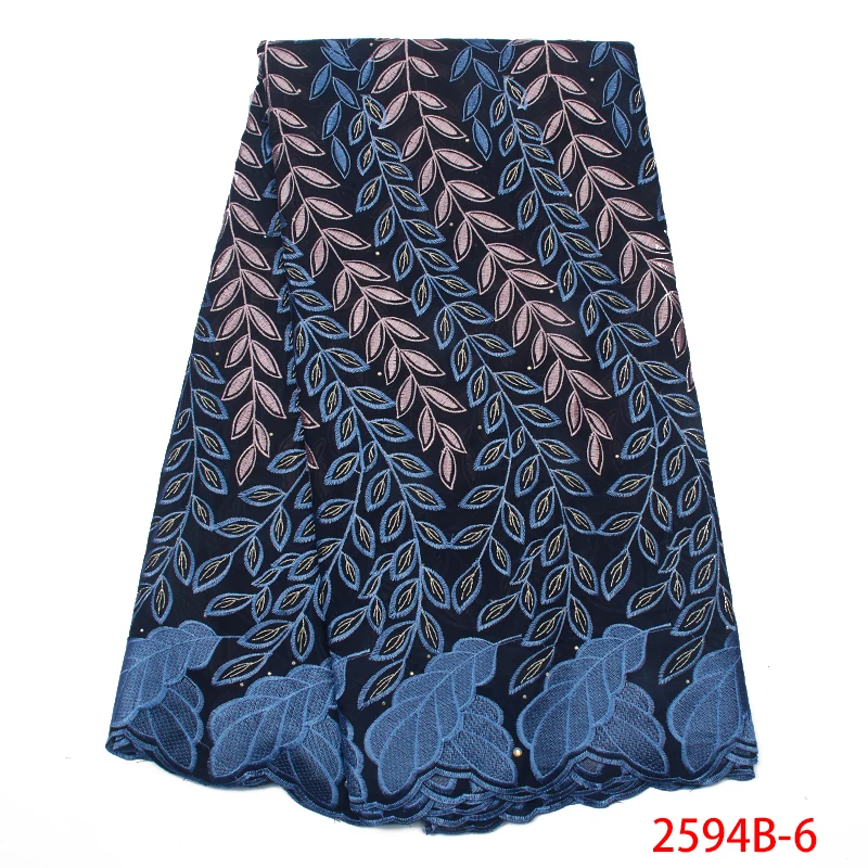 2019 лучшие продажи швейцарская вуаль кружева в швейцарской ткани шнурки последние нигерийские вышивка хлопок с камнями KS2594B-6 2019 лучшие продажи швейцарская вуаль кружева в швейцарской ткани шнурки последние нигерийские вышивка хлопок с камнями KS2594B-6