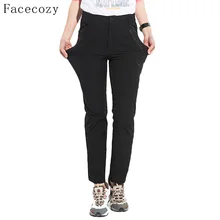Fecocozy женские летние тонкие уличные походные брюки быстросохнущие эластичные тонкие удобные дышащие брюки размера плюс спортивные брюки для кемпинга