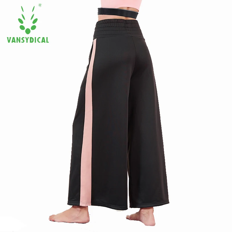 Womail 2019 полной длины yoga Штаны Для женщин Высокая талия Новый Свободные хиппи