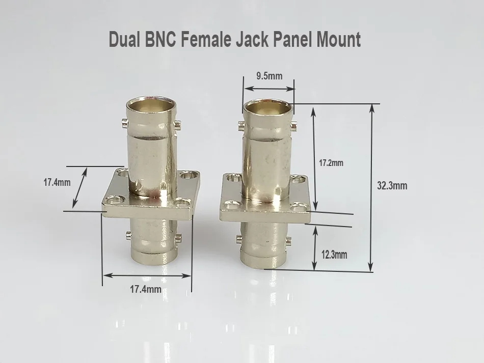 BNC Female Jack Panel Mount (3)