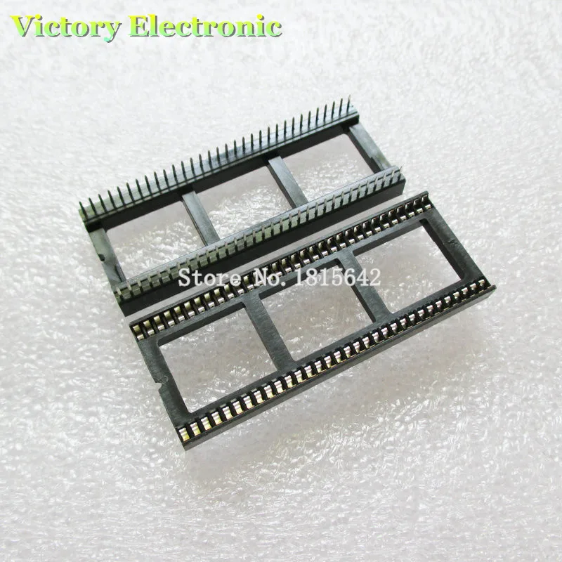 10PCS/Lot New 64Pin Socket DIP IC Sockets Adaptor Solder Type Socket