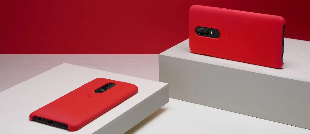 Силиконовый чехол для oneplus 6 официальный защитный чехол красного цвета one plus 6 coque oneplus 6 funda oneplus six