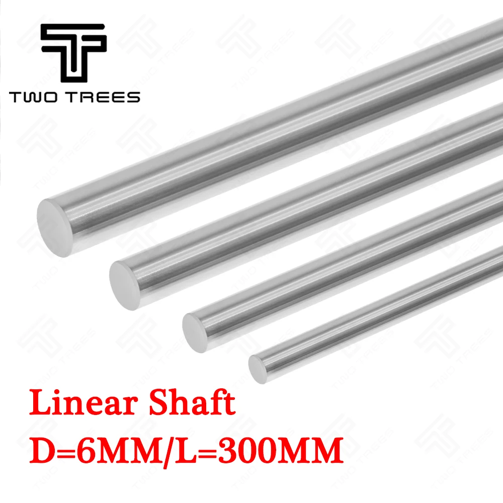 Optical Axis Smooth Rod 8mm*300mm CNC Linear Cylinder Shaft Rail For 3D Printers