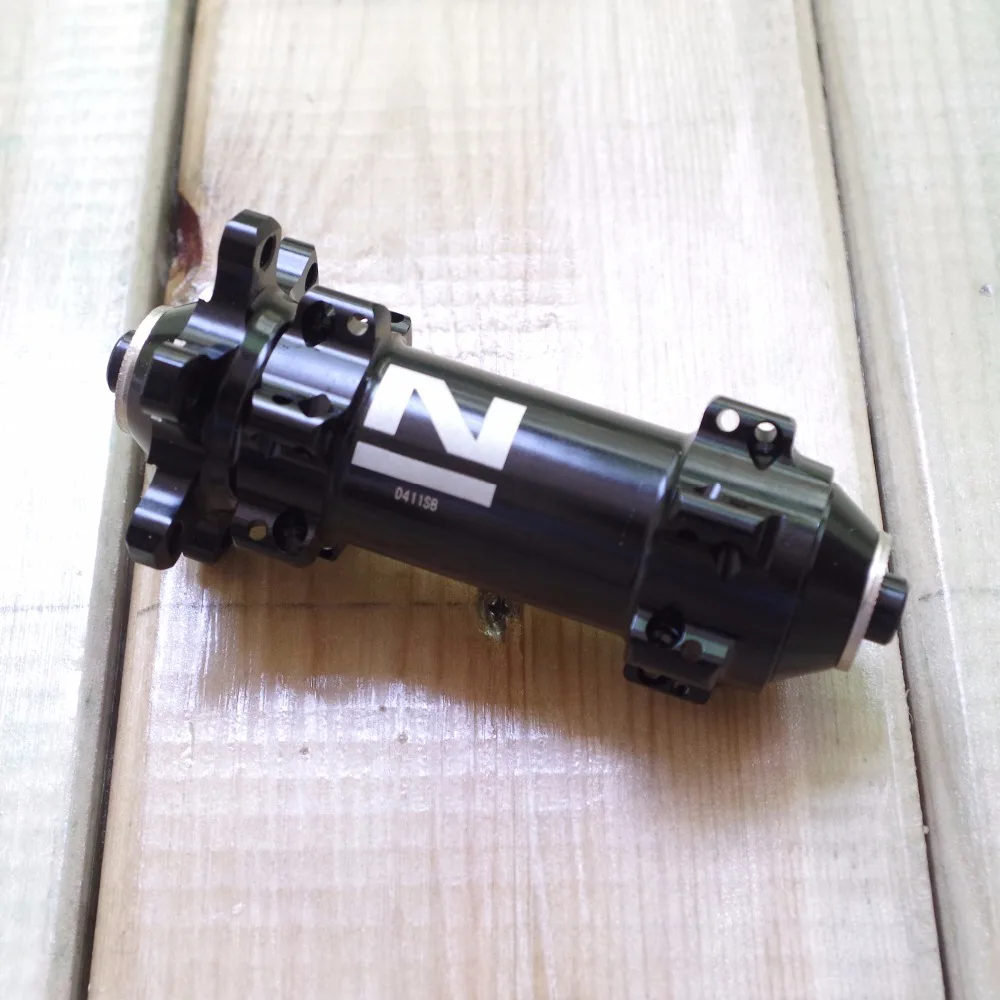Новый международный логотип NOVATEC D411SB 24H QR * 100 мм 12*100 15*100 передняя втулка для