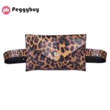 Модные сумки через плечо с леопардовым принтом женские поясные карманы на ремне из искусственной кожи дорожные нагрудные сумки телефон кошелек