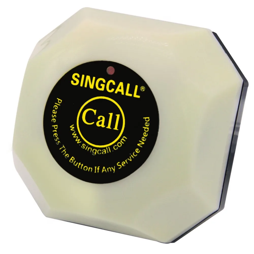 SINGCALL Беспроводная система вызова Вибрация персональный buzzer.1 шт хост-дисплей и 20 шт Настольные Кнопки