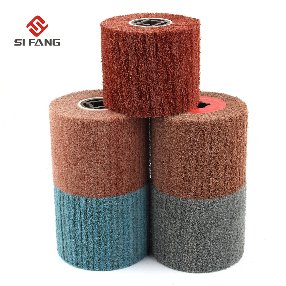10pcs 8 mm Laine Feutre Polissage Polissage Pad broyage tête Outil Rotatif Pour Dremel