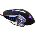 High quality Usb Wired Mouse E-Sport Weighted Gaming Luminous Mouse Four-Color Breathing Light DPI3200 Laptop Desktop Computer