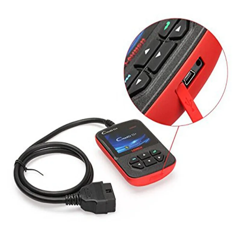 LAUNCH Creader 6 + CReader VI OBDII сканер кода Plus английский испанский с JOBD OBD для японского