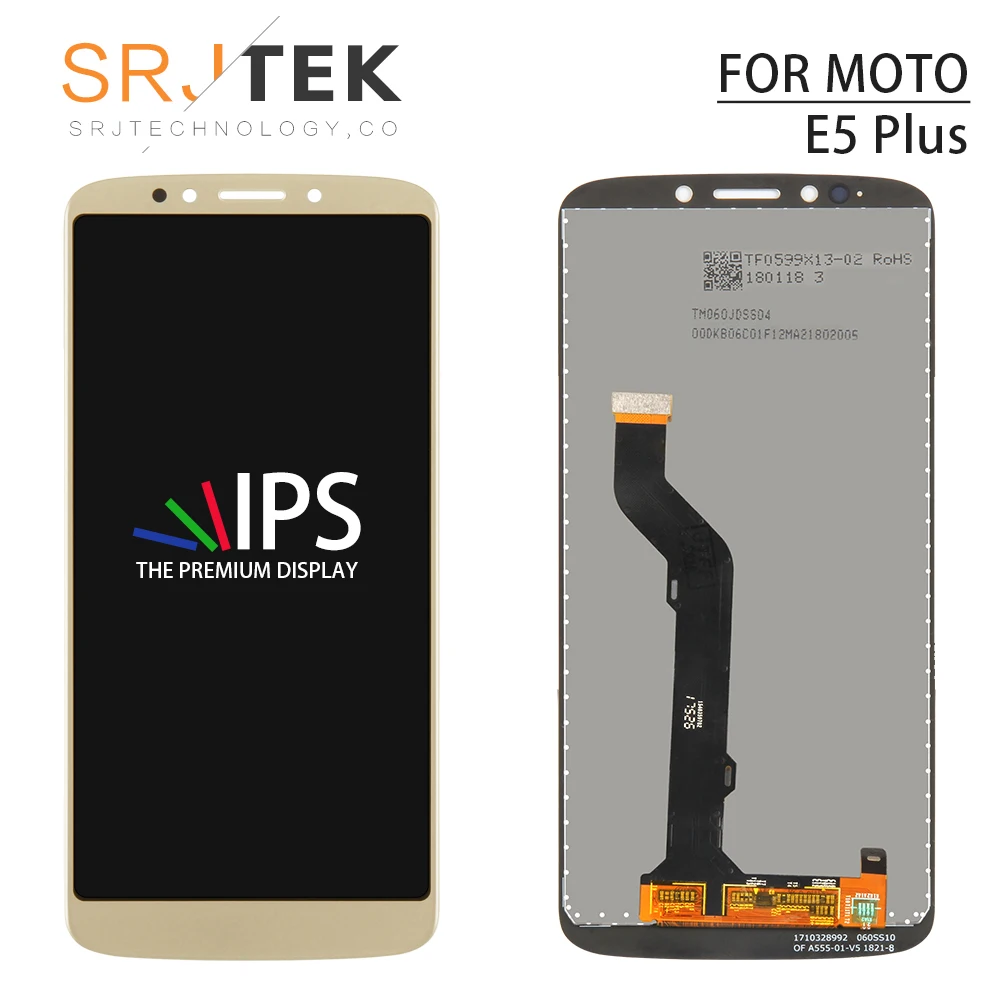 

Screen 5.2" For Motorola Moto E5 LCD Display Touch Screen Digitizer Full Assembly For Moto E5 Plus Display LCD XT1944-4 XT1944-1