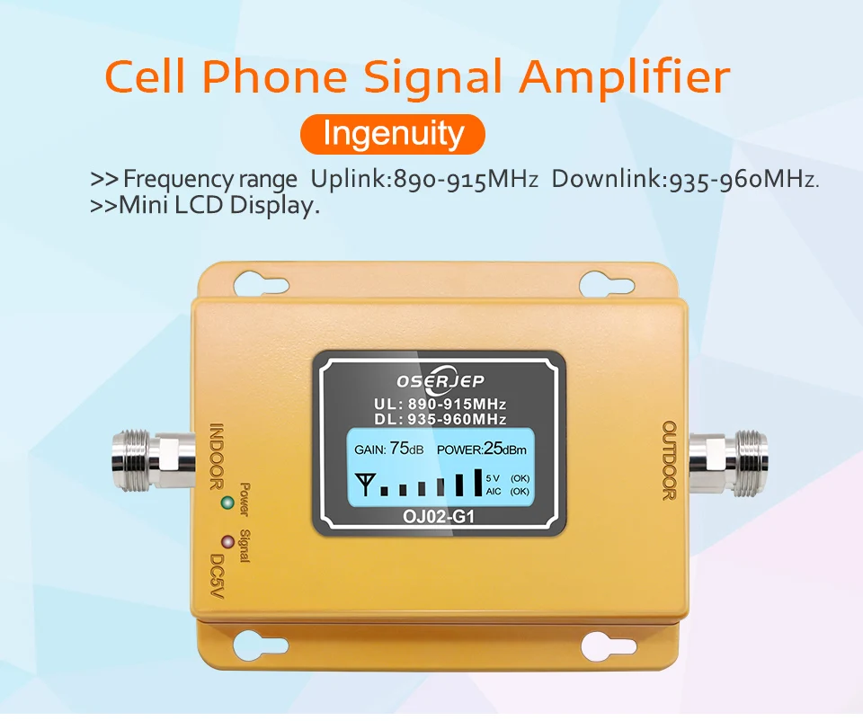 Экономичный ЖК-дисплей GSM band 8 900 МГц 2g 3g повторитель сигнала GSM усилитель 20dbm усилитель сигнала сотового телефона