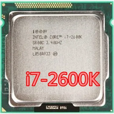 Процессор Intel Core i7 2600K 8 Мб/3 4 ГБ/95 Вт четырехъядерный процессор 5GT/s SR00C LGA 1155 разъем