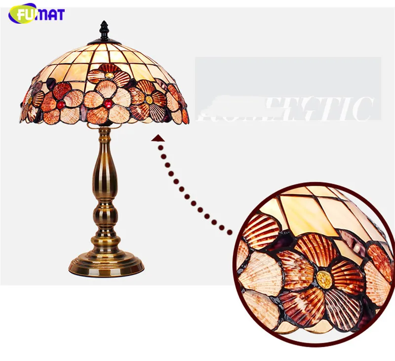 Shell Tiffany Table Lamp18