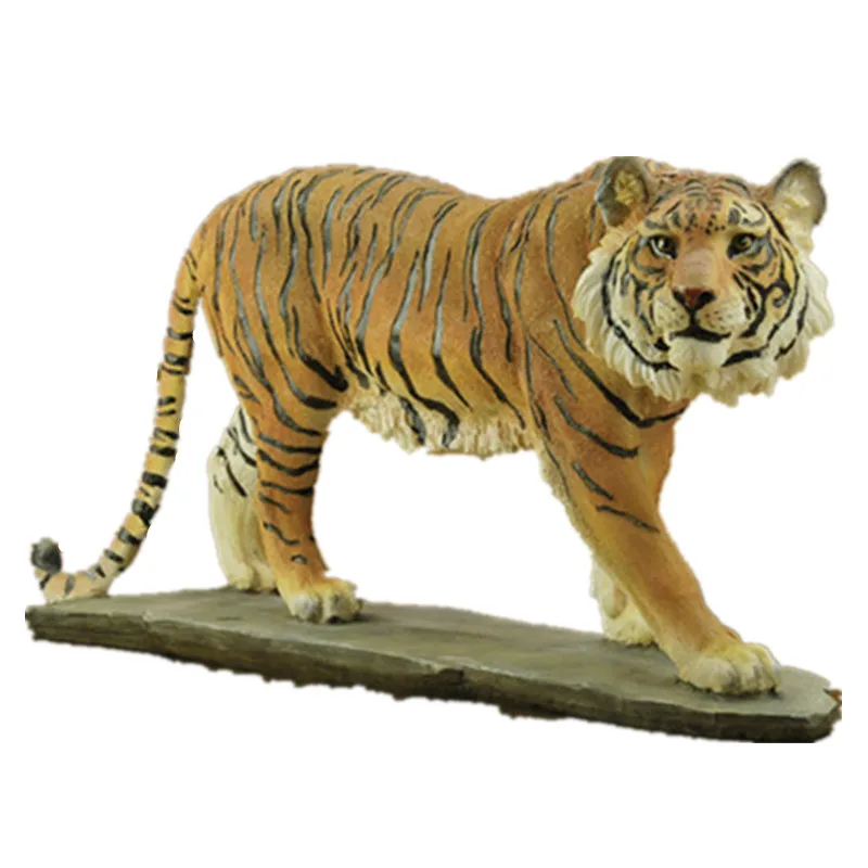 

44CM Feng Shui Tiger Bust Figurine Animal Statue Art Sculpture Colophony Crafts Home Decorations Creative Gift R523