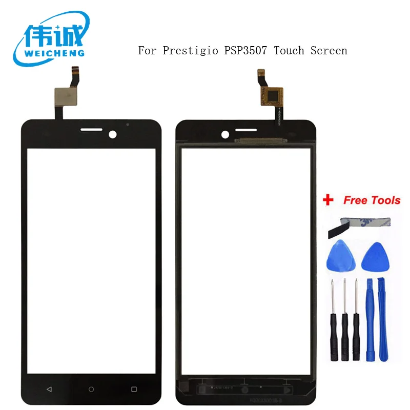 

WEICEHNG Tested Well For Prestigio Wize N3 NX3 NK3 3507 PSP 3507 Duo touch screen Digitizer Glass Panel Assembly Replacement