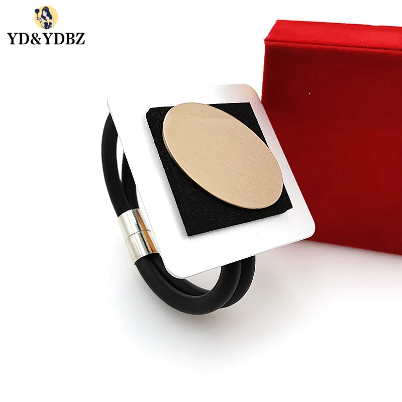 YD &amp YDBZ новый квадратный браслет с подвесками женский из розового золота Twenty One
