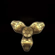 Трехмерной трехголовая змея фиджет-Спиннер, предназначенный на кончиков пальцев спиральные EDC гироскоп взрослого игра-Антистресс игрушка