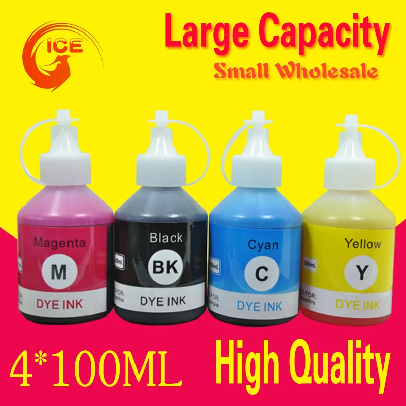 4RefillingInkForCanonTS3140MG3040InkCartridge400MLForCanon