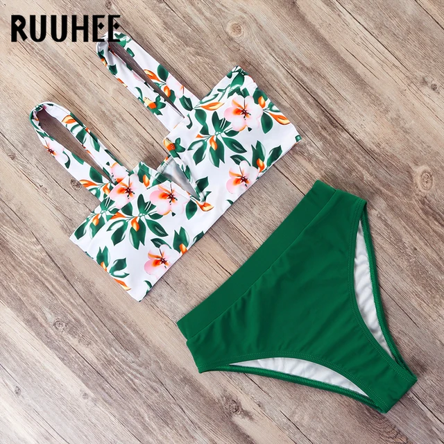 {Excellent|Wonderfull|Very Good|Very Recommended} RUUHEE Bikini Swimwear Women Swimsuit 2019 High Waist Bikini Set Push Up Leopard Print Bathing Suit Women Beach Wear Biquinis Best Offers