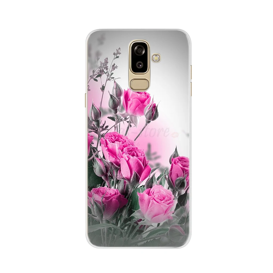 Чехол для Samsung Galaxy J8 2018 чехол j810 j810f sm 3D силиконовая задняя крышка из тпу чехлы